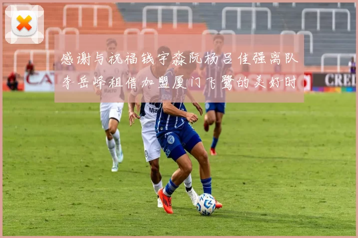 感谢与祝福钱宇淼阮杨吕佳强离队李岳峰租借加盟厦门飞鹭的美好时刻
